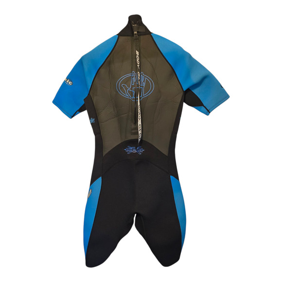 Body Glove Shorty Wetsuite Mens Size M/L Black Blue Neoprene 3/2mm - Picture 2 of 15